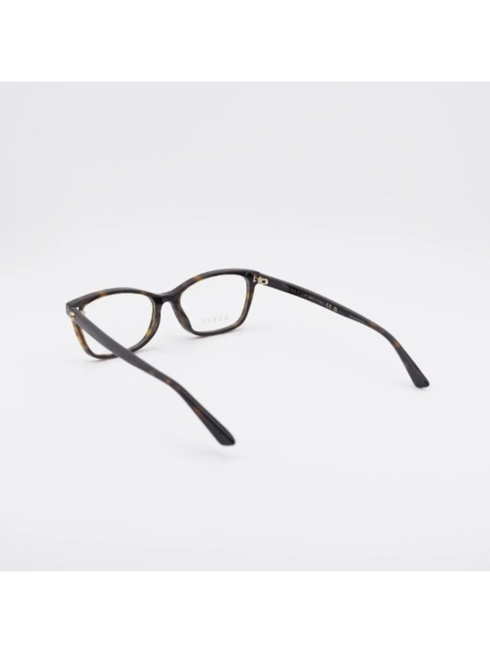 Gucci GG0613O 002 Eyeglasses Havana 52mm Rectangle Frame
